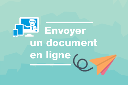 visuel envoyer un document